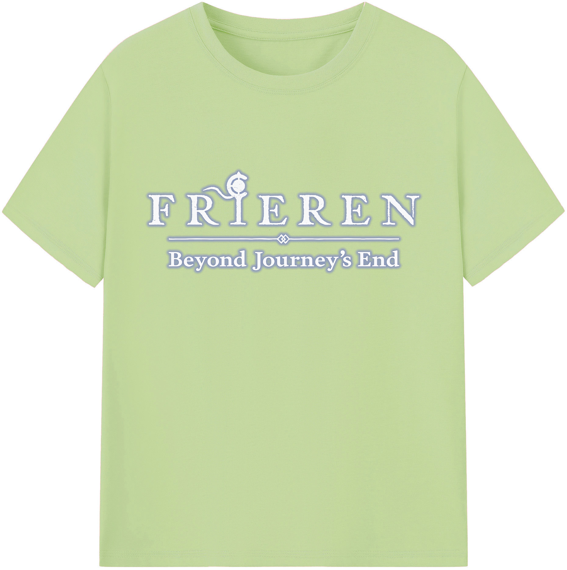 （画像用） 葬送のフリーレン Frieren 綿100％半袖Tシャツ（フロントプリント）
